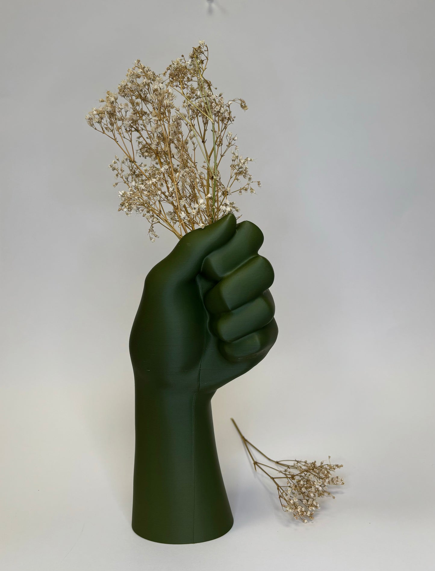 Hand Shaped Flower Vase