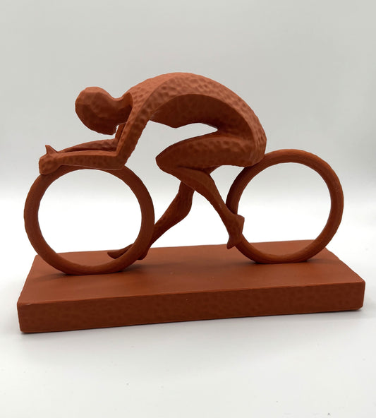 Cyclist Sport Sculpture