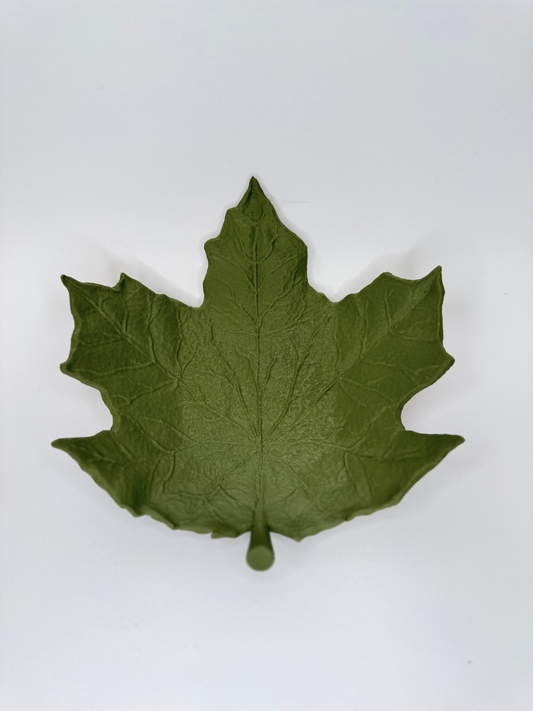 Maple Leaf Trinket Dish