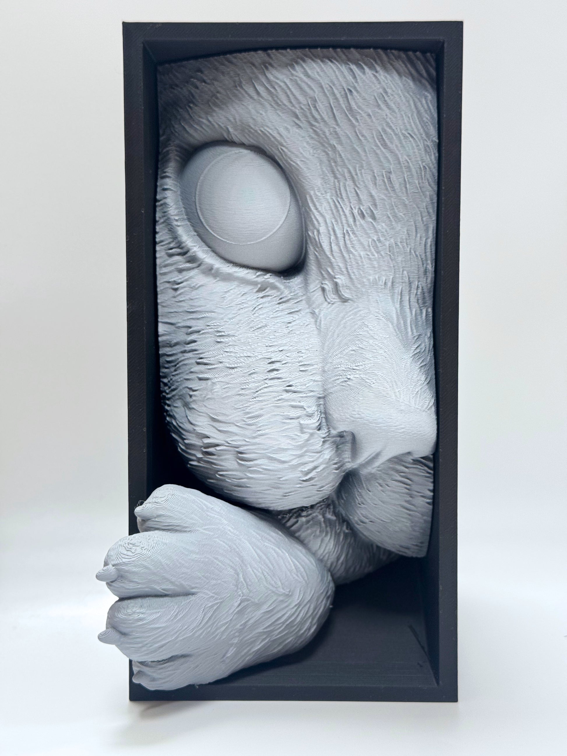 Curious Cat Bookend – functional and decorative piece for shelves and bookcases